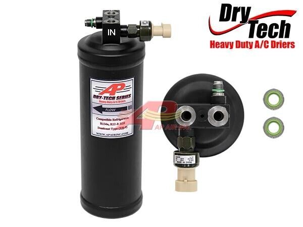 ABPN83319744, N83-319744 Heavy Duty Receiver Drier With Pressure Switch & Seals