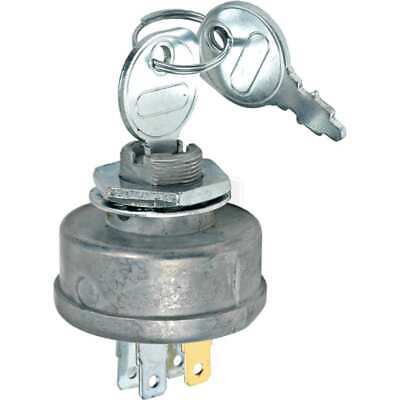 Ignition Switch for Lawn Mowers, 3 Positions, 5 Terminals, Includes 2 Keys