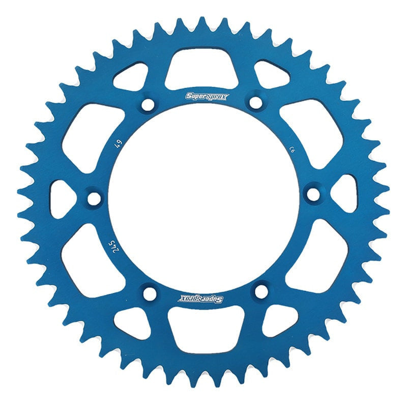 Alloy Sprocket Blue for Yamaha TTR 230 WR 250 F R X YZ 125 250 400 450 F FX