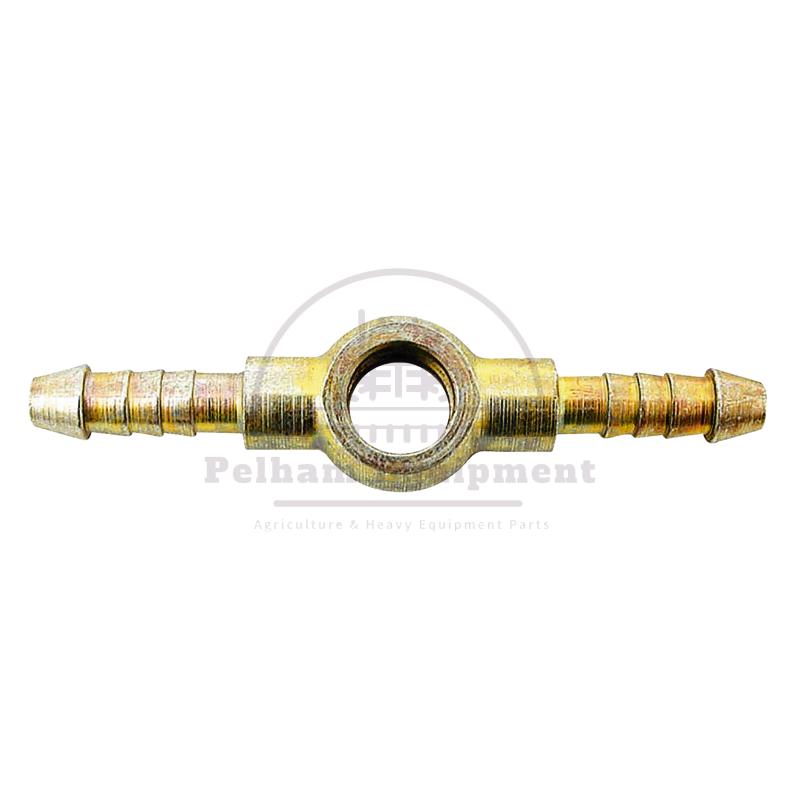Steel Double Banjo Fitting M10x1.5 for 5mm Hose Galvanized