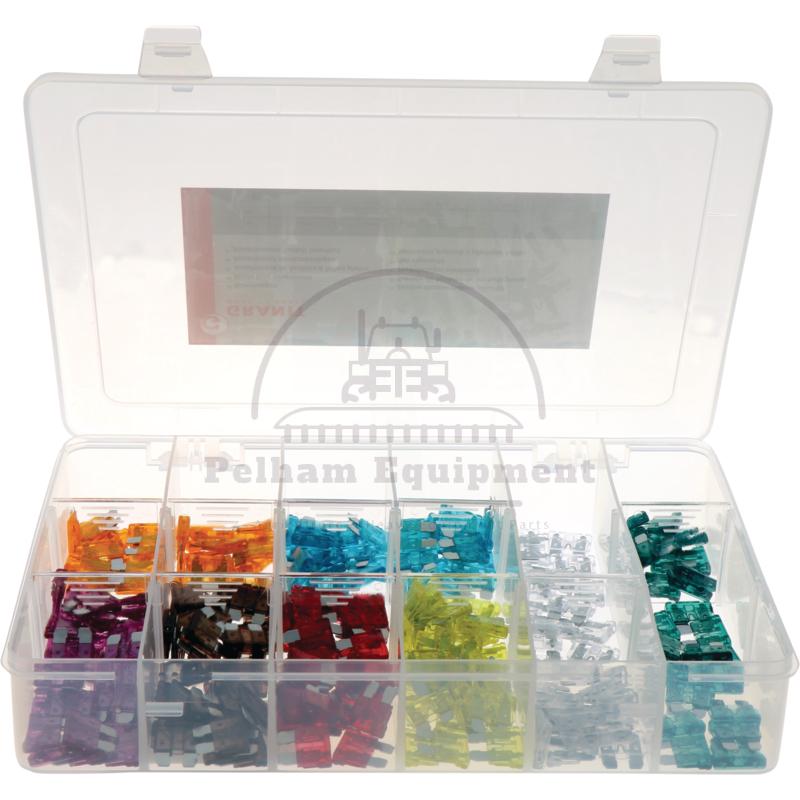 240-Piece Blade Fuse Assortment 3A-30A Standard Auto Fuses