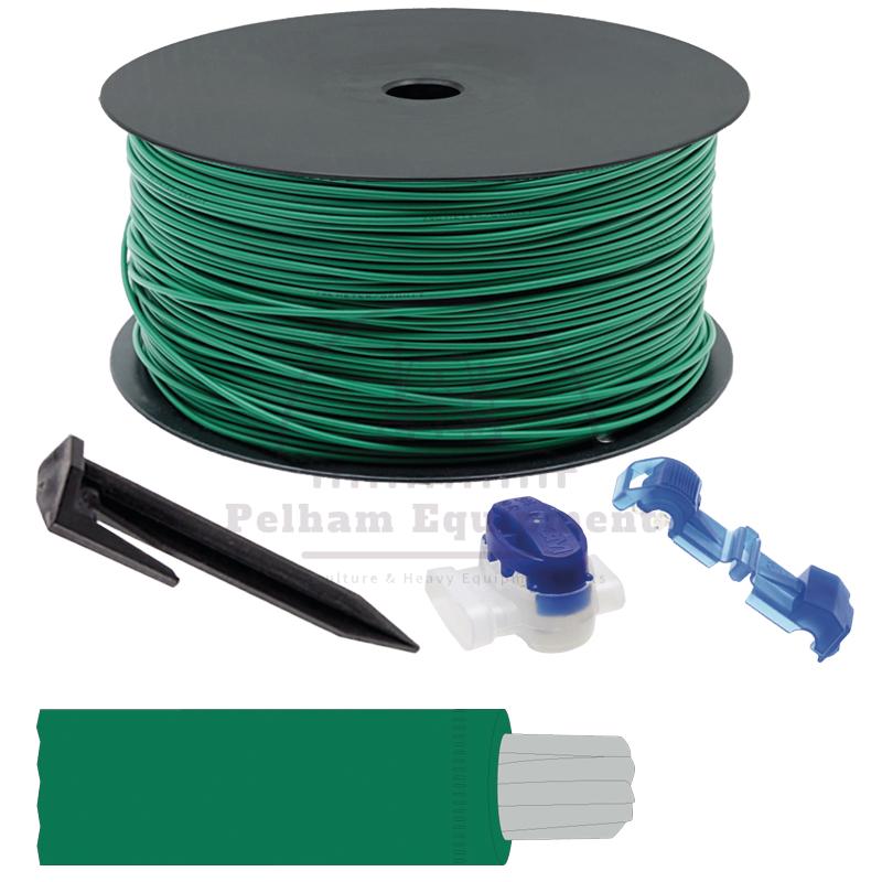 Classic L Installation Kit 400m Cable 600 Pegs 3M Connectors Green