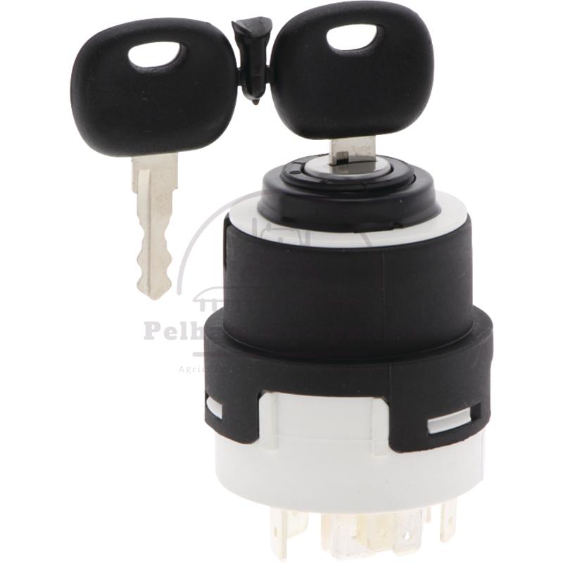 Start Switch 205 002 02 12/24V 10 Blade Terminals 2 Keys Water Proof