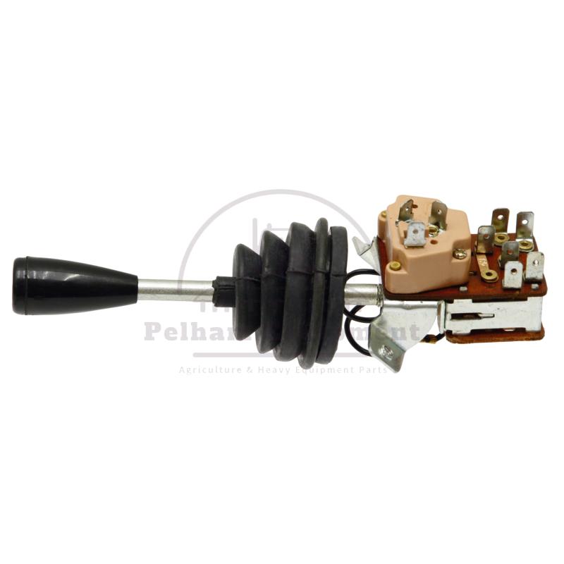 Steering Column Switch for Deutz-Fahr, Dual-Circuit, Straight Lever