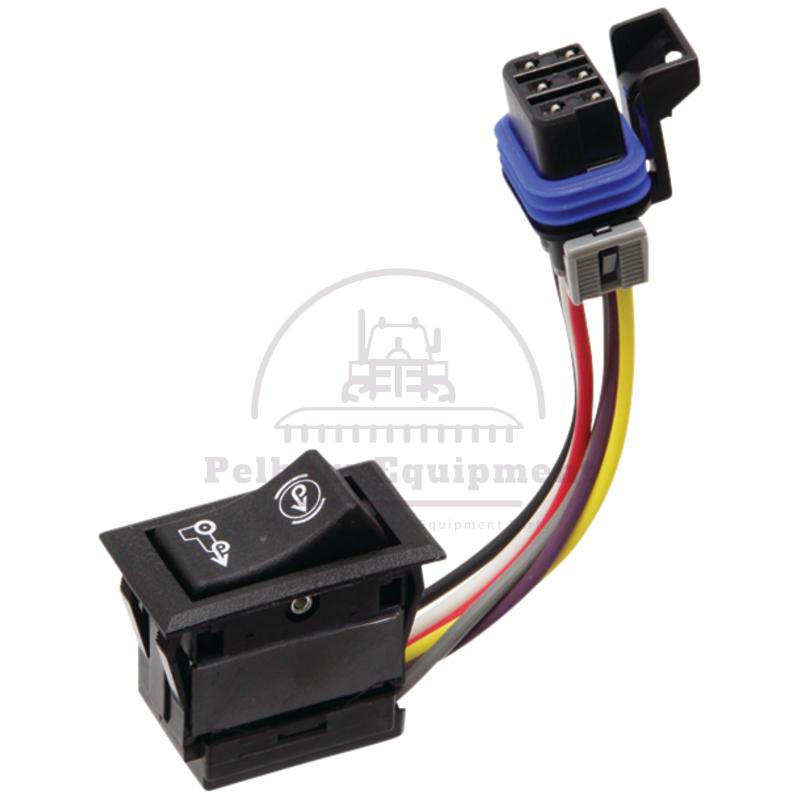 John Deere Rocker Switch RE43682 for 6100-6900 Series with Cable Plug