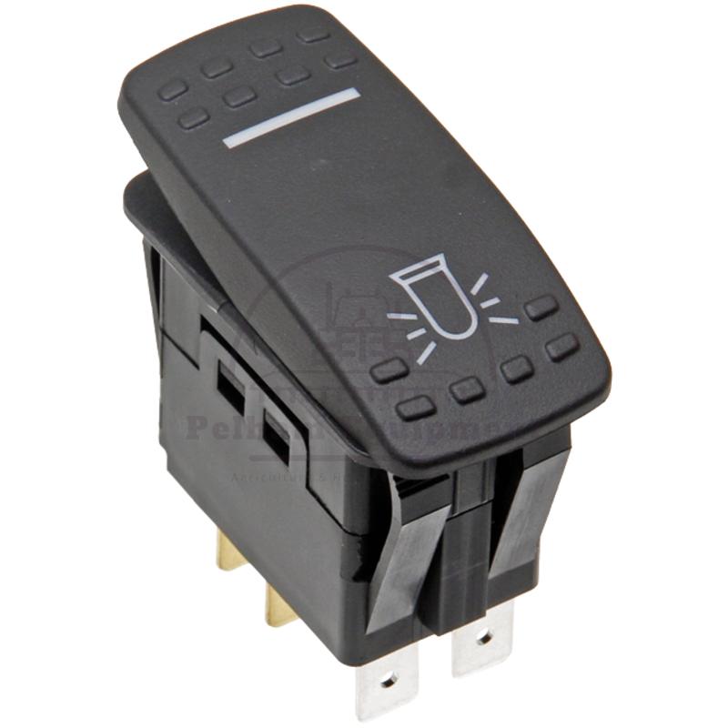 Rocker Switch for Massey Ferguson 5410-5480, 4 Blade Terminals
