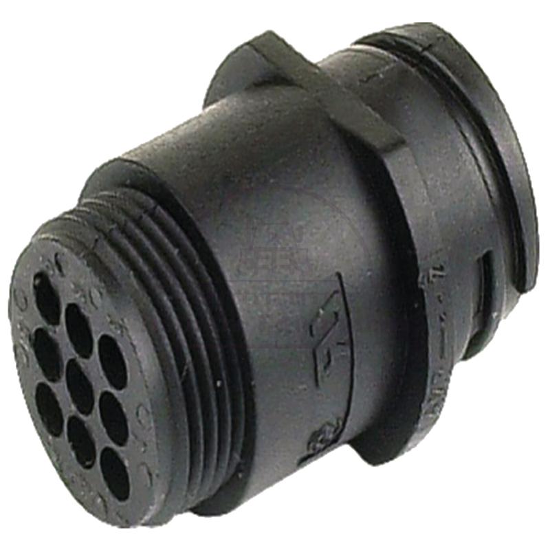 CPC Plug Housing AMP Tyco ISOBUS 9-Pin Circular Connector No Flange