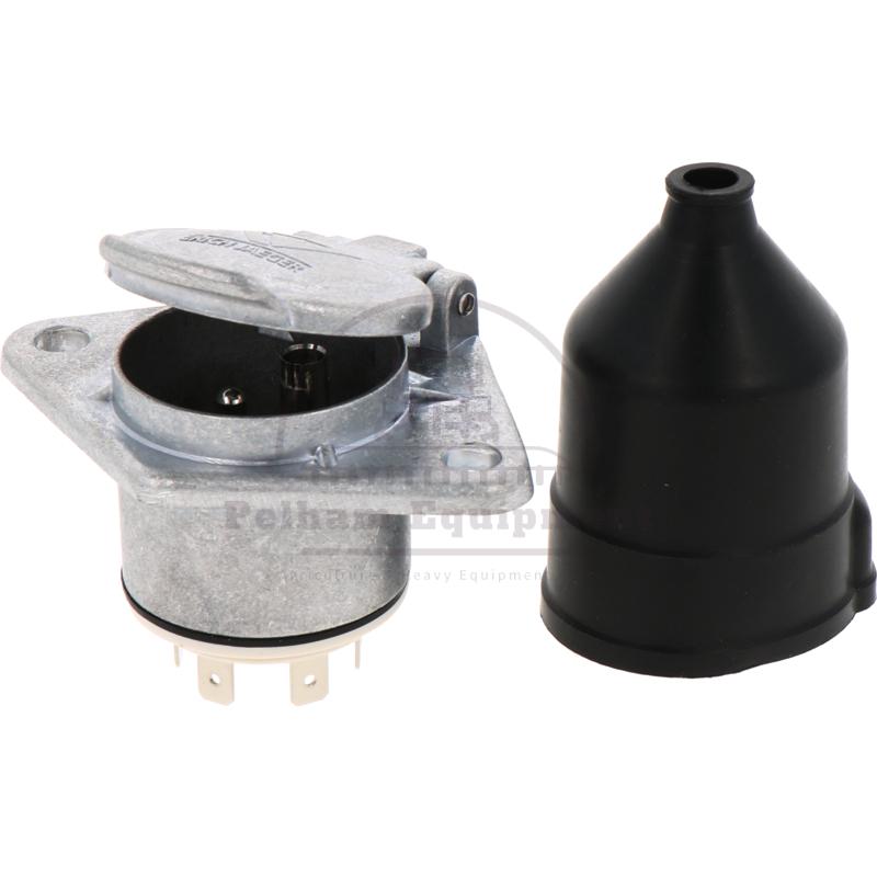 Erich Jaeger 7-Pin Socket 111129 for Plugs/Sockets - High Quality Connector