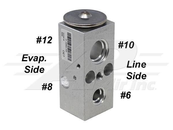 A/C Expansion Valve Fits 1998-2000 Dodge Durango With 3.9L & 5.2L Engines