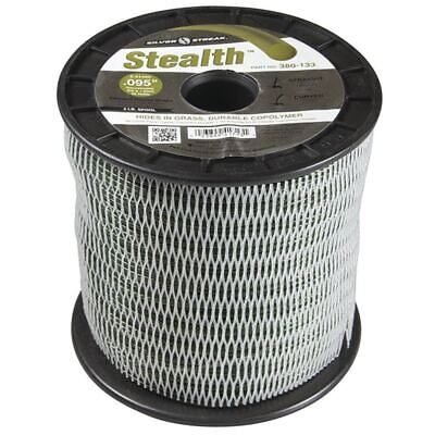 3 lb. Green Trimmer Line .095" Durable Co-Polymer 855' Hides in Grass