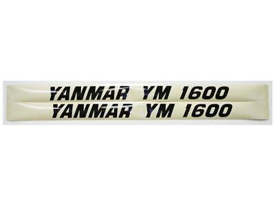 Decal for Yanmar YM1600 Tractor - Fits Yanmar 1600 Model - New
