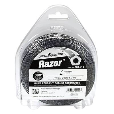 0.080" Trimmer Line 148' Gray 1/2 lb. Donut - Quiet & Efficient Twist Shape