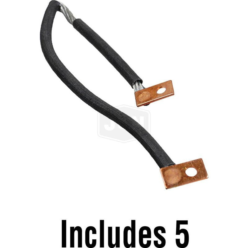 10MT Field Coil Lead 225mm with 4.5mm Flag Terminals - No Clip Included