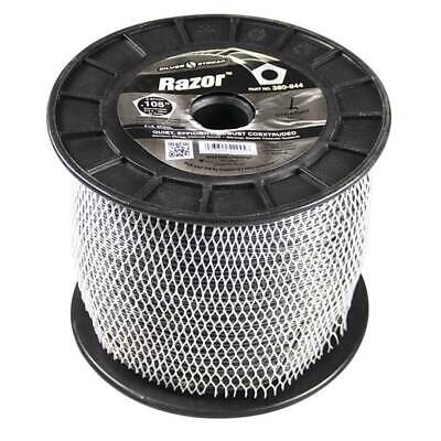 5 lb. 0.105" Gray Twist Trimmer Line - 919' Length, Quiet & Efficient