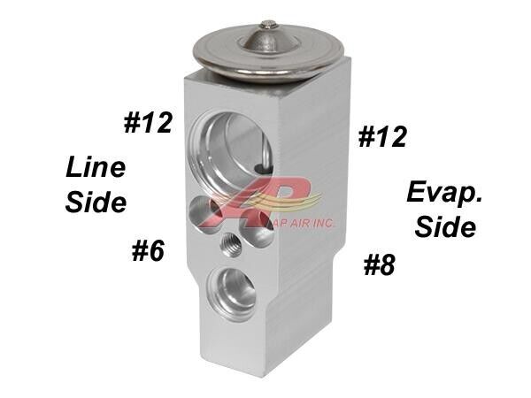 86482536 A/C Block Style Expansion Valve Fits Volvo - 1 Year Warranty