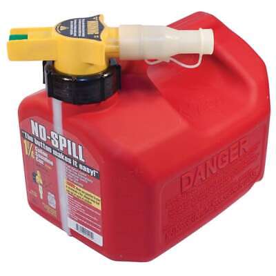 1.25 Gallon No-Spill Fuel Can with Auto-Flow Stop, Made in USA, EPA Compliant