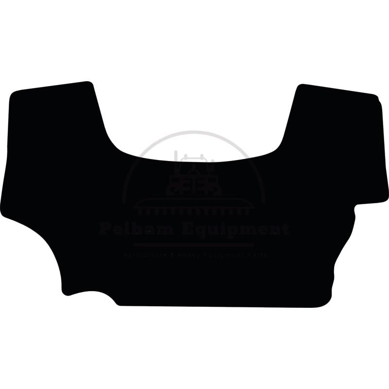 Black Velour Floor Mat for Case JX 70-90 (2007-2014) Electronic Diff