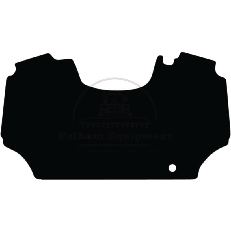 Rubber Floor Mat for Deutz-Fahr, Grey, 5D, No Diff Lock Pedal