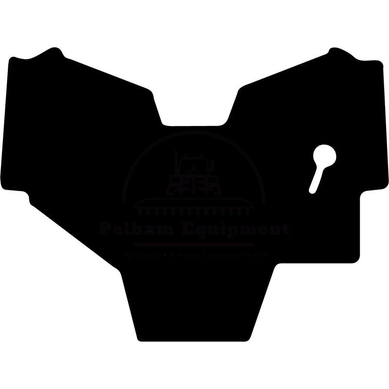 Rubber Floor Mat for Deutz-Fahr Agrotron 5100 TTV, Grey Cab Accessory