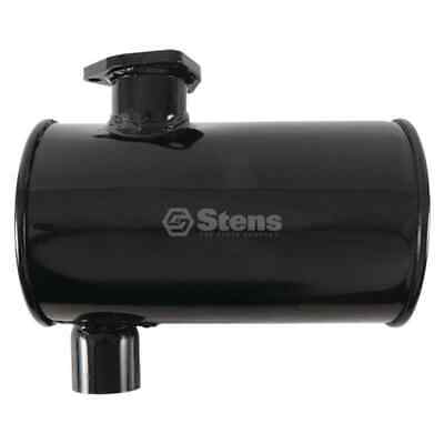 Muffler for Massey Ferguson 3388434M1, Round Steel, 12" Length, Vertical