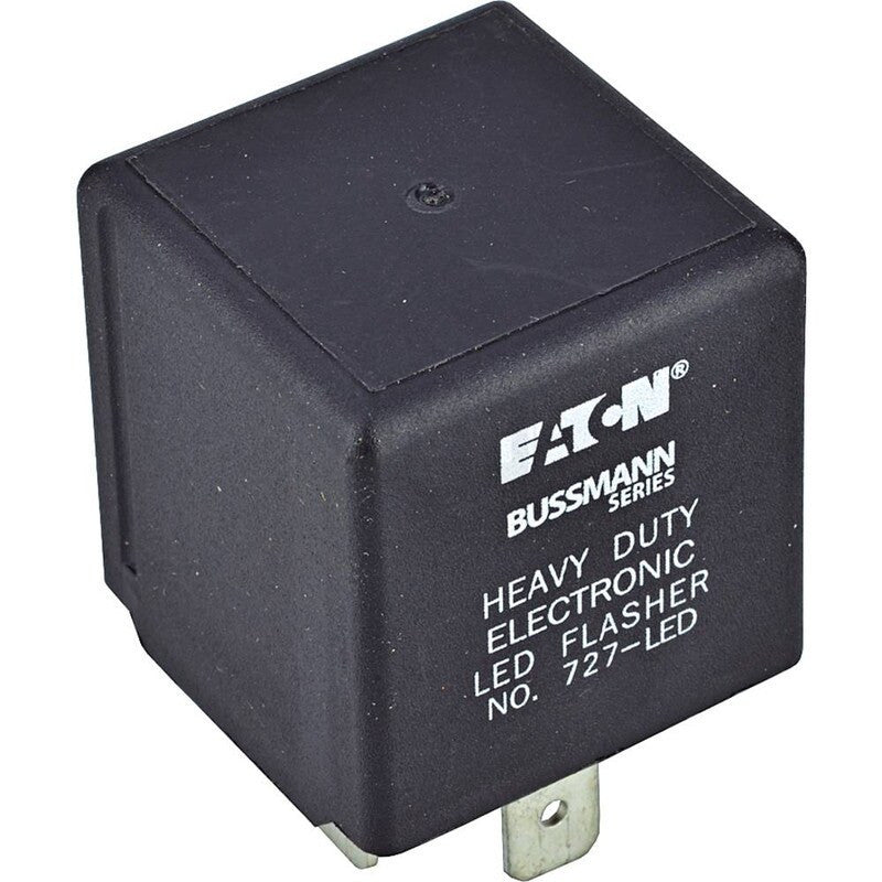 LED Flasher 727, 12V, 12.6A, 5 Inputs, Compact Size, 162W Surge