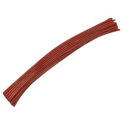 50 Pack 0.105" Red 8" Pre-Cut Trimmer Line for Manual/Semi-Automatic Heads