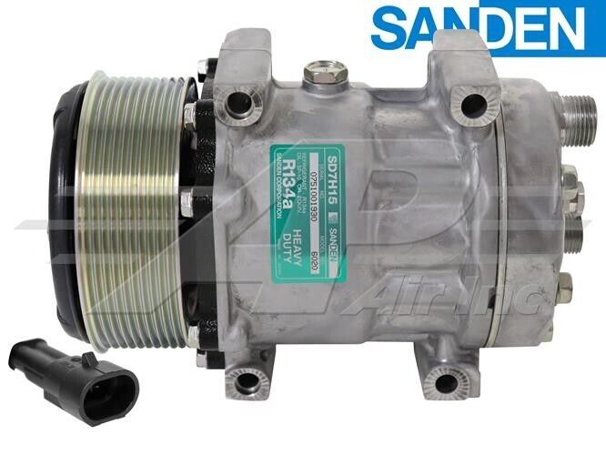 87709773 OEM Sanden Compressor Fits Case New Holland Tractors - 1 Year Warranty