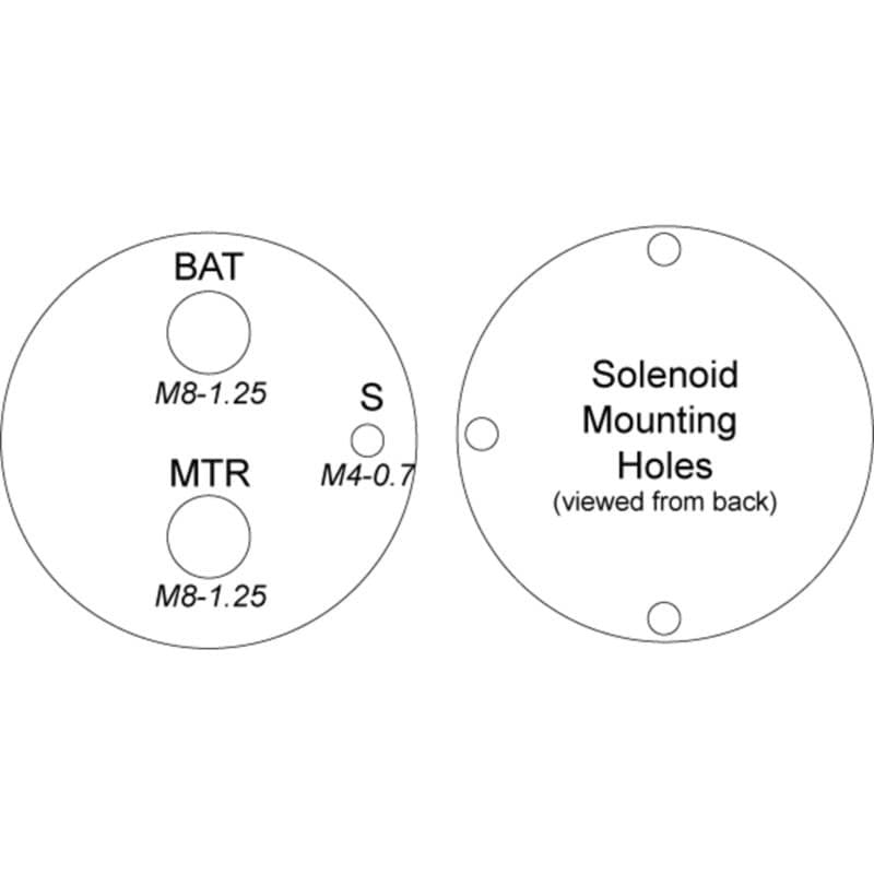 12 Volt Solenoid for Arrowhead, Mitsubishi, J&N - New ZM Solenoid