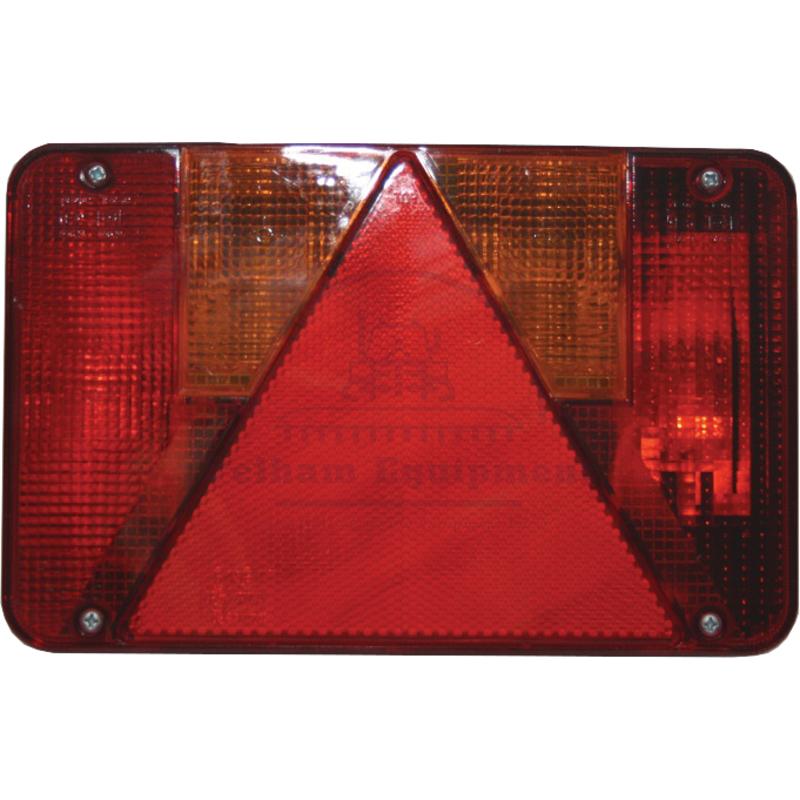Rear Light 5900/13 12V Right Tail/Brake/Indicator/Plate Light 240x140x52