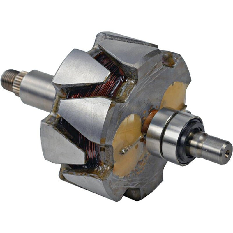 New 12V Rotor ND021200-2820, 65A, 103.2mm OD, 178.1mm Length, M16-1.5
