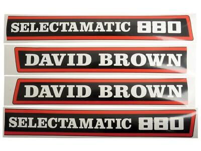 Decal for David Brown 800 Selectamatic - Fits Model 880, K962479