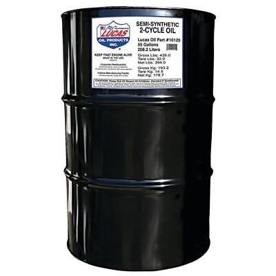 2-Cycle Semi-Synthetic Oil 55 Gallon Drum for Engines & Equipment 50:1 Mix