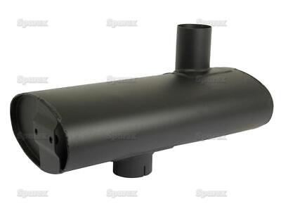 Muffler for Case IH 5130 5140 5150 5230 5240 5250 - Black Heat Resistant