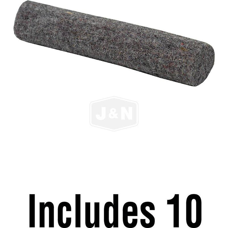 Oil Wick for Delco & Arrowhead - Felt, 2.252" Length, 0.469" OD