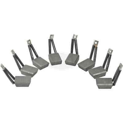 Brush Set for Motors 24/32V - Set of 8 Brushes with 4.3mm ID Terminals