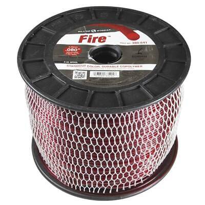 5 lb Red 0.080" Durable Co-Polymer Trimmer Line - 2025' Length
