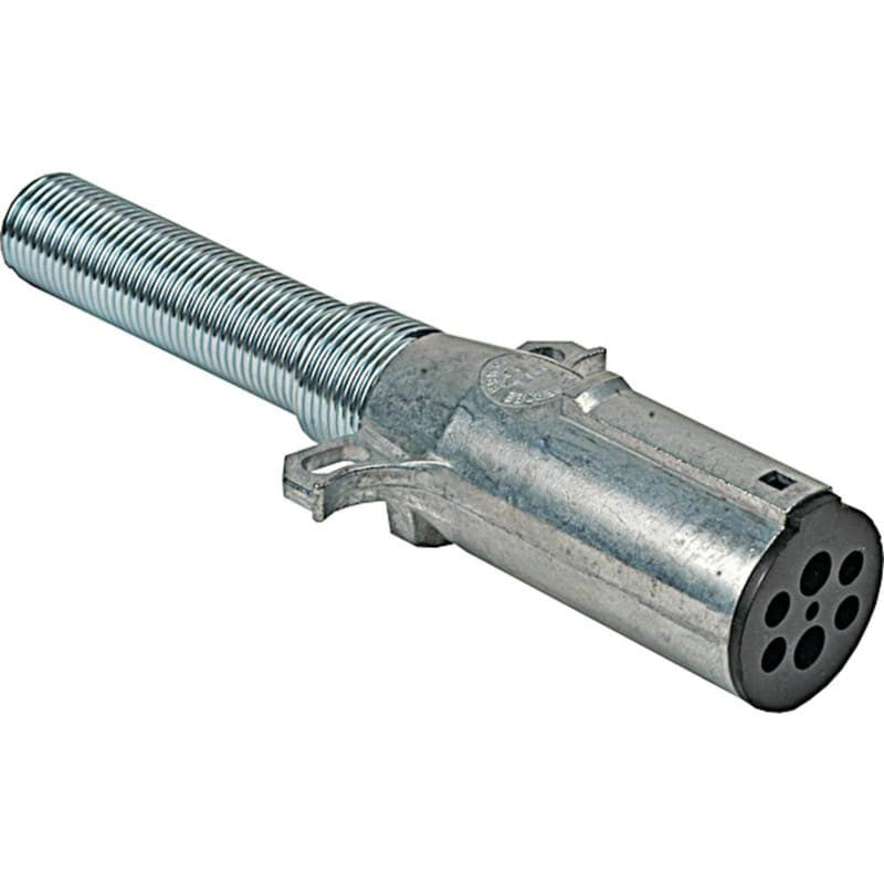 2-Pole Electrical Connector Plug, Diecast Zinc, 6 Gauge, Power Take-Off