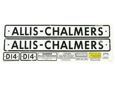 Decal for Allis Chalmers D14 Tractor - Durable and Long Lasting