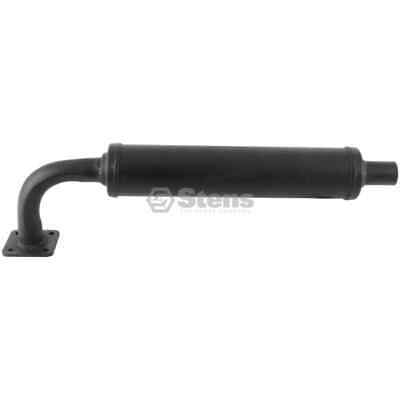 Muffler for Ford/New Holland, Round, 24" Length, Aluminum, Vertical