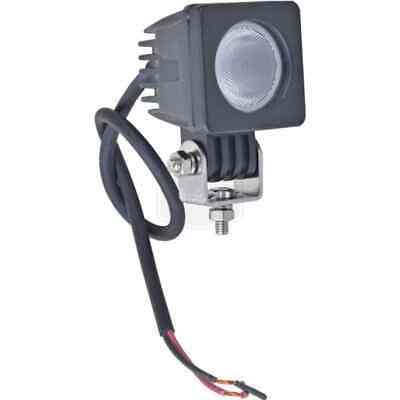 LED Flood Work Light 10W 800 Lumens Square 12/24V IP67 Waterproof