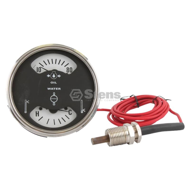 Oil/Water Gauge for Case/International Harvester 1546481C1, 534057R2