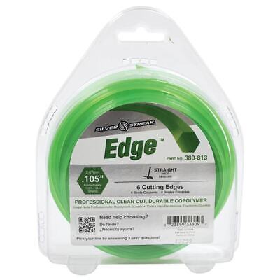 0.105" Diameter Green Trimmer Line 112' Length 1/2 lb. Hex Donut