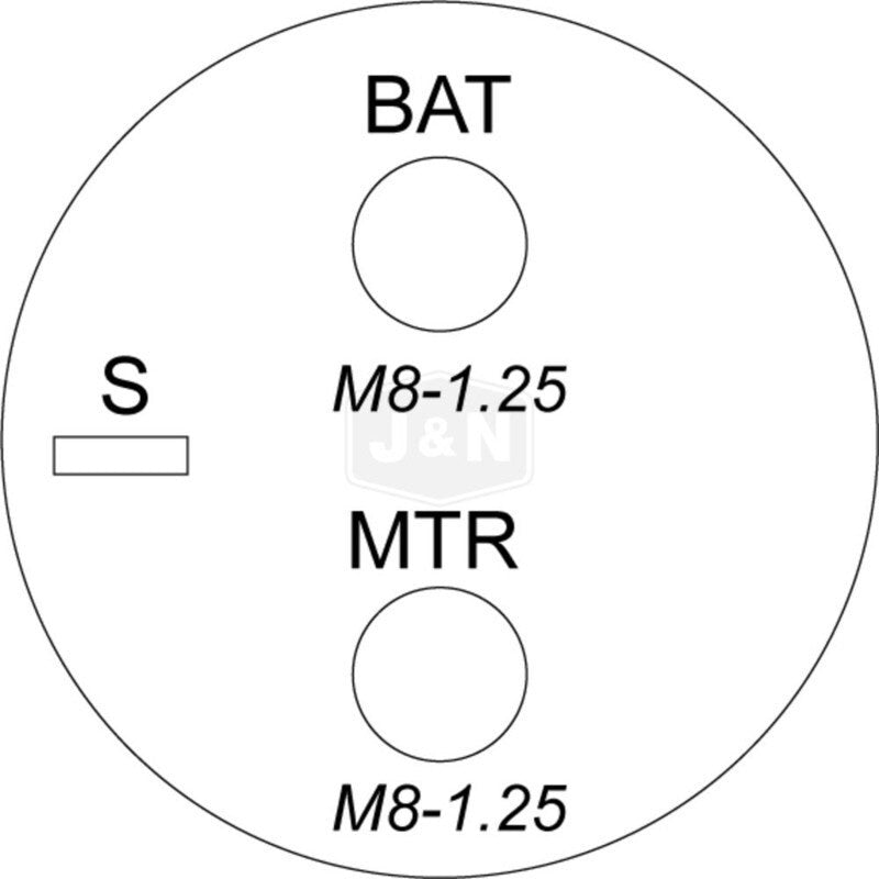 New 12V Solenoid for Arrowhead 10-ND249, Denso 153400-4111, J&N 245-52027