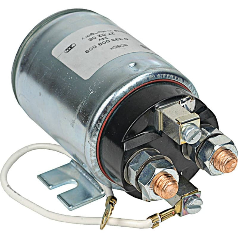 High-Current 24V Relay 150A SPST with Mounting Bracket & 4 Terminals