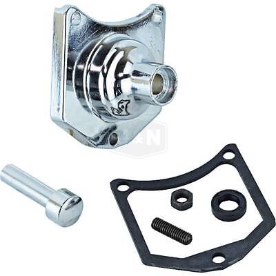 Denso Solenoid Cover for Starters - Chrome Metal, Push Button Type Kit
