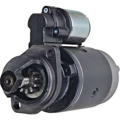 12V Starter 11T Direct Drive, New, Fits AGCO, Bosch, CaseIH, Mercury Marine