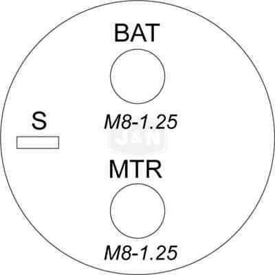 12V Solenoid for Daihatsu, Ford, Toyota, Subaru, Kubota, New, 3 Terminals
