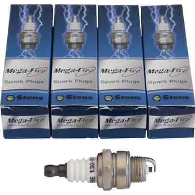 Mega-Fire Spark Plug SE-BPMR7A - Pack of 4, Fits Many Models, Resistor Type