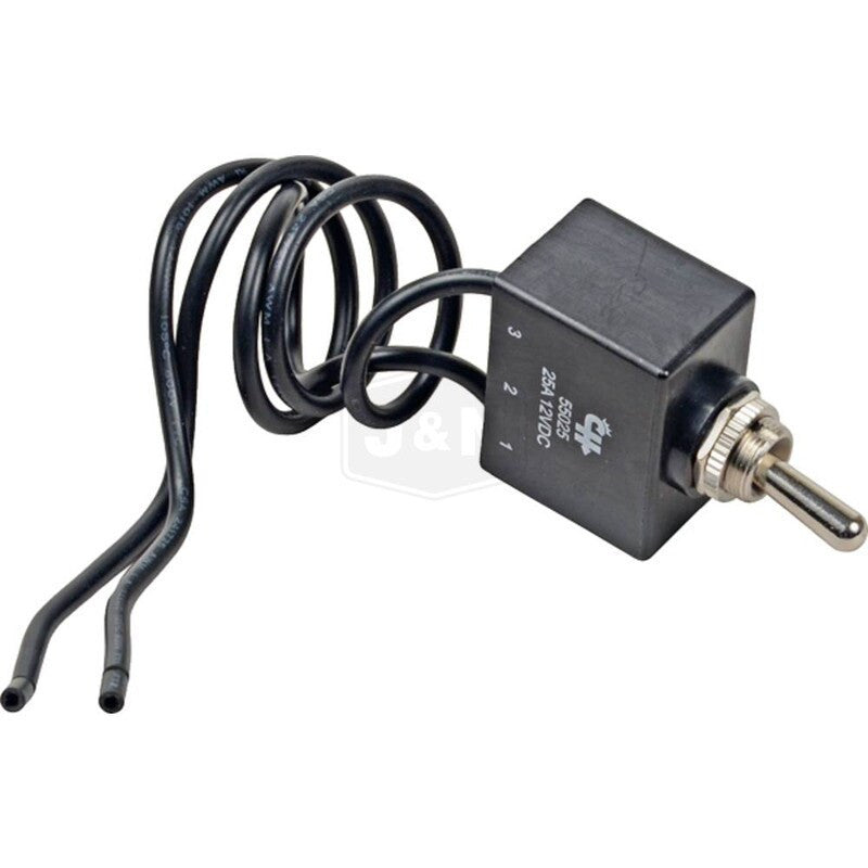 SPST Toggle Switch 12-24V Weather Sealed 2 Position 14 AWG Wires