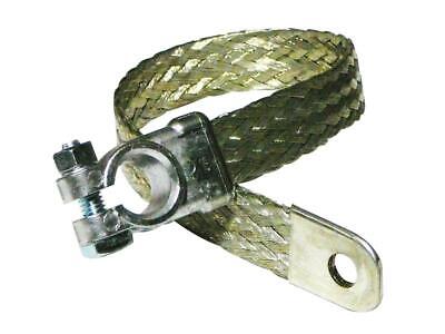 400mm Battery Strap Earth Negative Clamp Braided Tinned Copper Wire